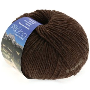 Lana Grossa ALPINA seoska vuna | 03-tamno smeđa
