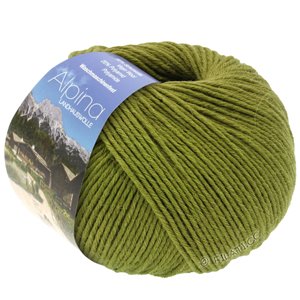 Lana Grossa ALPINA seoska vuna | 65-Svijetla maslina