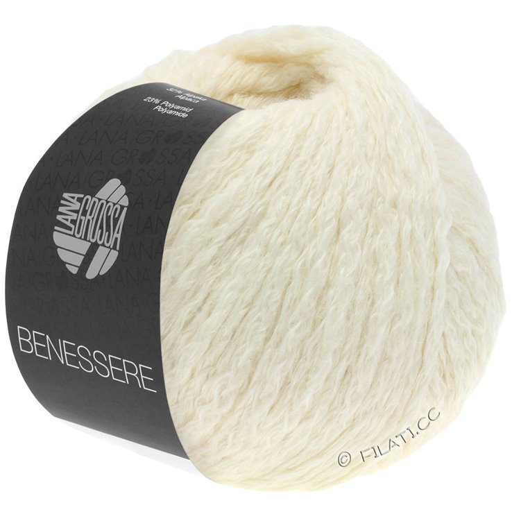 Lana Grossa BENESSERE | 01-ecru