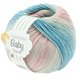 Lana Grossa COOL WOOL Baby Dégradé | 515-nježna plava/Svetle farmerke/ecru/roze