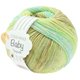 Lana Grossa COOL WOOL Baby Dégradé | 516-Nježno žuta/menta/bledozeleni/trska/kaki
