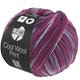 Lana Grossa COOL WOOL Print | 841-ljubičasta/Tamna fuksija/crvena ljubičasta
