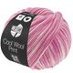 Lana Grossa COOL WOOL Print | 842-roze/fuksija/ecru