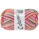 Lana Grossa COTONE  Print/Spray/Mouliné | 356-narančasta/roze/ljubičasta/zelenilo mora/Nježno zelena