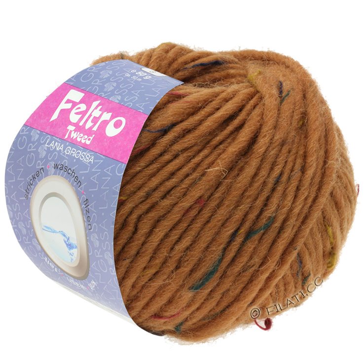 Lana Grossa FELTRO Tweed | 653-karamela