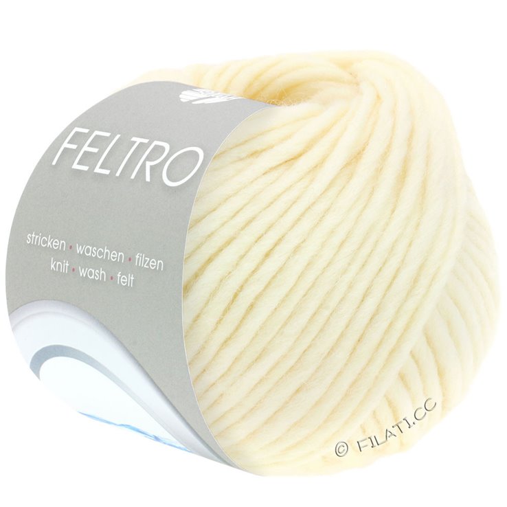 Lana Grossa FELTRO | 001-ecru