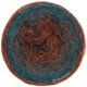 Lana Grossa GOMITOLO PUNO | 10-petrol/crvenosmeđi