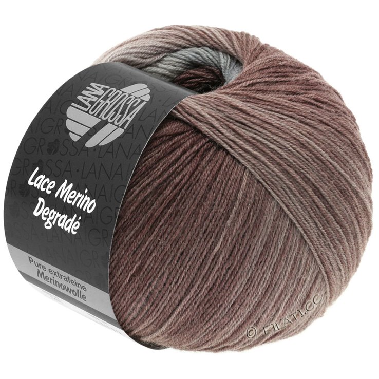 Lana Grossa LACE Merino Degradé | 401-siva bež//
