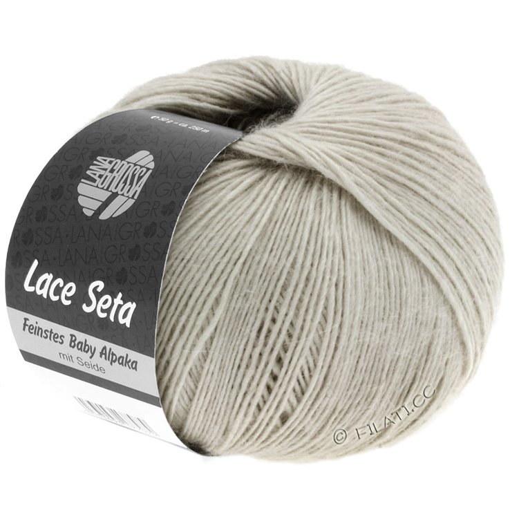 Lana Grossa LACE SETA | 05-kamen sivi