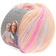 Lana Grossa LENA Print | 110-ecru/rose/Nježna breskva/svjetlo roza