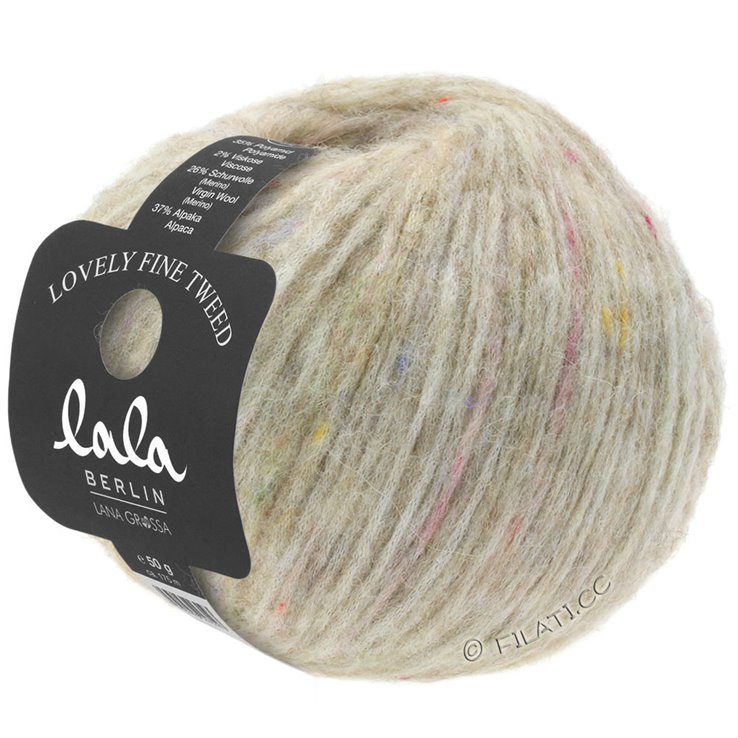 Lana Grossa LOVELY Fine Tweed (lala BERLIN) | 102-bež