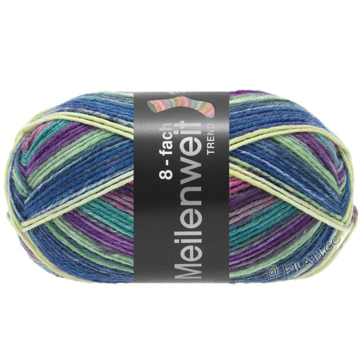 Lana Grossa MEILENWEIT 8-FACH 100g Trend | 9914-