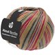 Lana Grossa MEILENWEIT 100g Cashmere Street (ABOUT BERLIN) | 834-deva/Crno vino/srebrna siva/kaki zelena