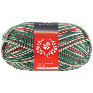 Lana Grossa MEILENWEIT 100g Merino Christmas Lurex