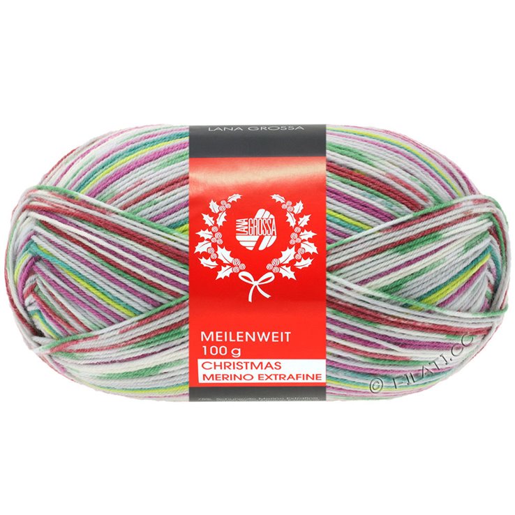 Lana Grossa MEILENWEIT 100g Merino Extrafine Christmas | 6759-