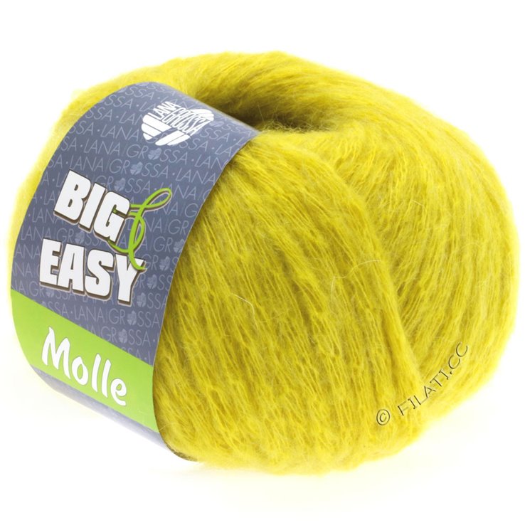 Lana Grossa MOLLE 100g (Big & Easy) | 07-žuto