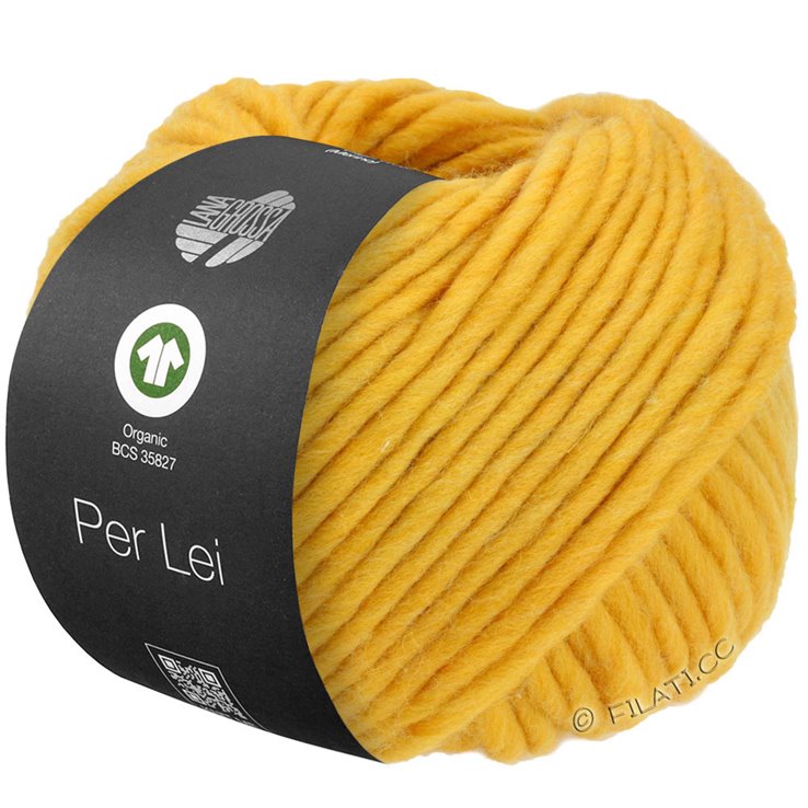 Lana Grossa PER LEI (GOTS) | 01-žuto