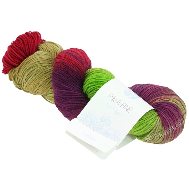 Lana Grossa PIMA FINE Hand-dyed | 704-Salman