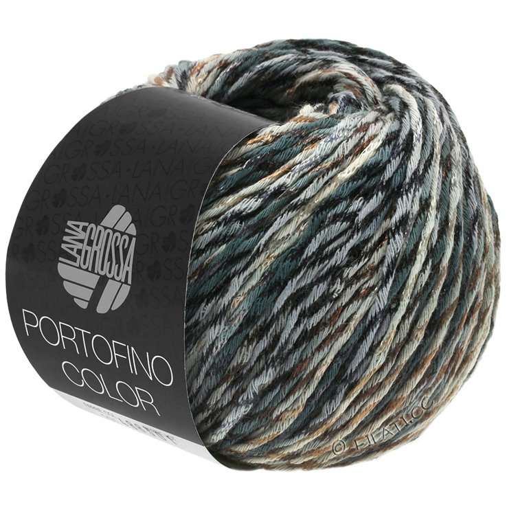 Lana Grossa PORTOFINO Color | 101-ecru/svijetlo siva/tamno siva