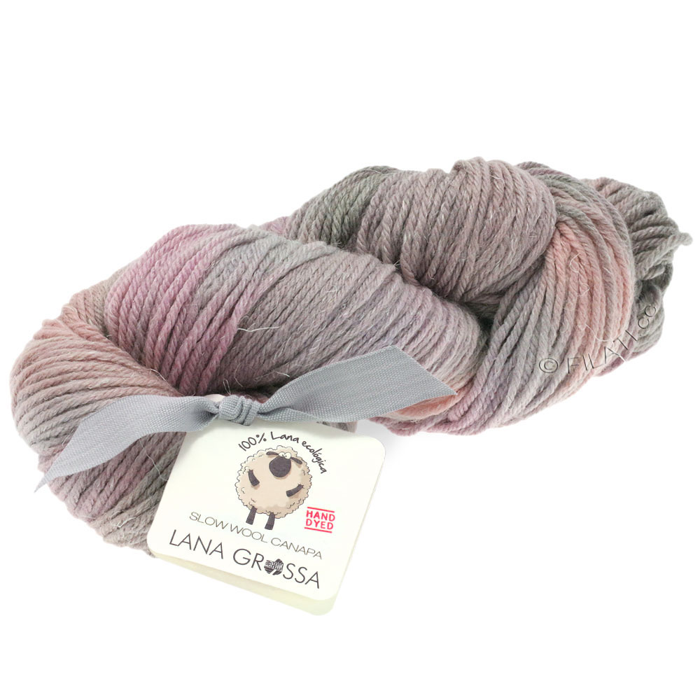 Lana Grossa SLOW WOOL CANAPA HAND DYED