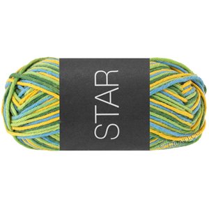 Lana Grossa STAR Print | 357-senf žuta/zelen/plavo/opal zelena