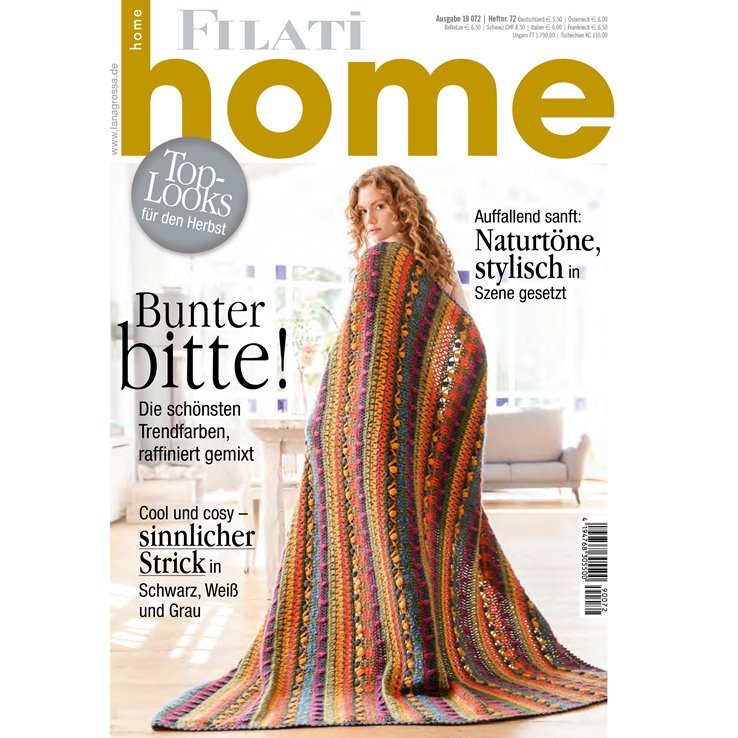 FILATI Handstrick No. 72 (Home) - Instrukcije engleski (EN) od Lana Grossa