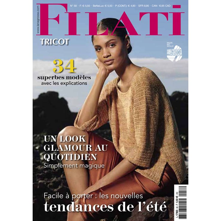 Lana Grossa FILATI Tricot No. 18 (FR) - Magazin + instrukcije franzuski