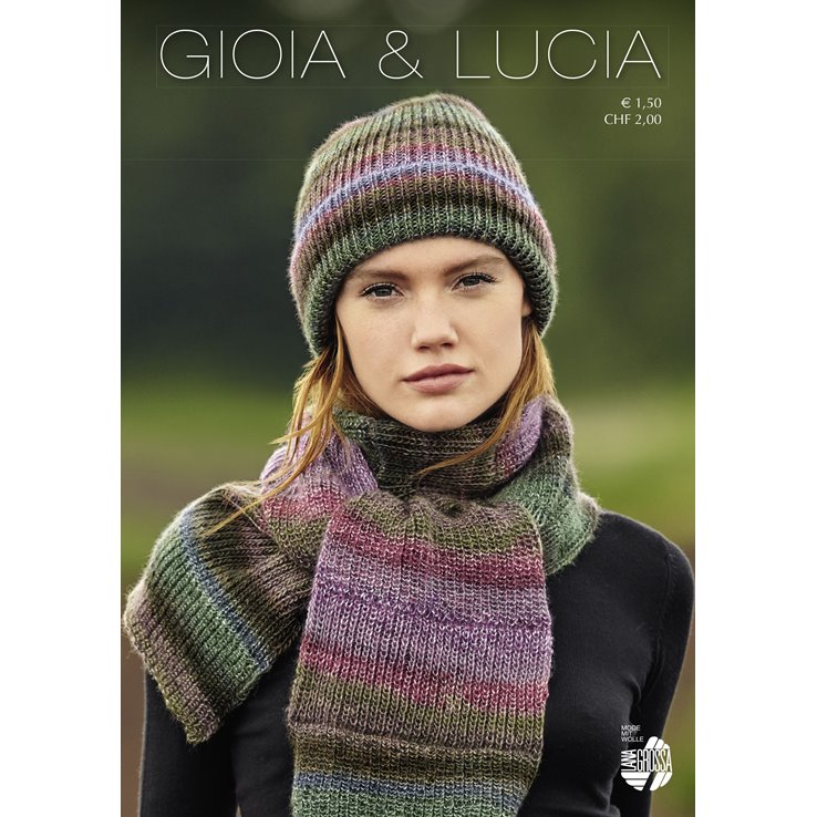 Lana Grossa GIOIA & LUCIA Flyer - Magazin njemacki + instrukcije engleski (EN)