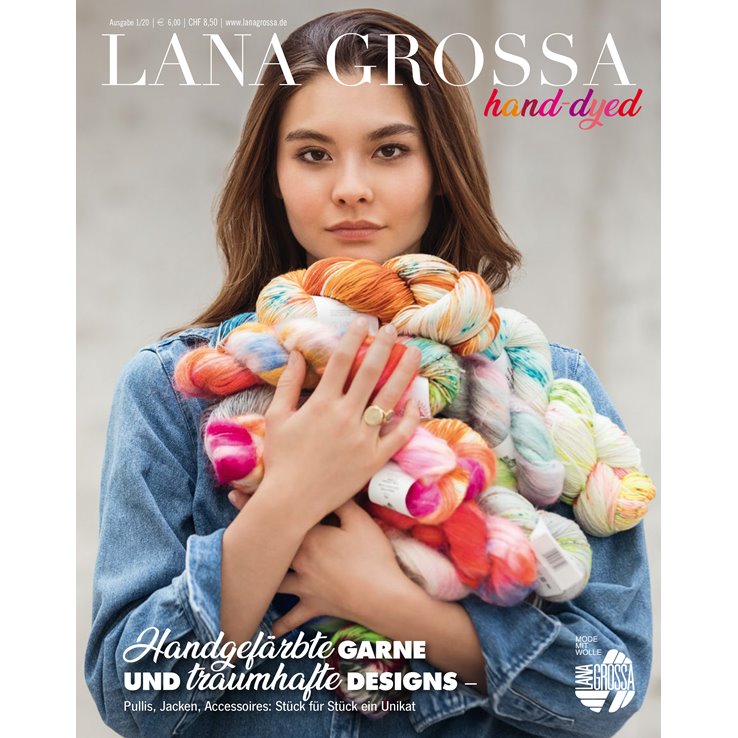 HAND-DYED - Magazin njemacki + instrukcije franzuski od Lana Grossa