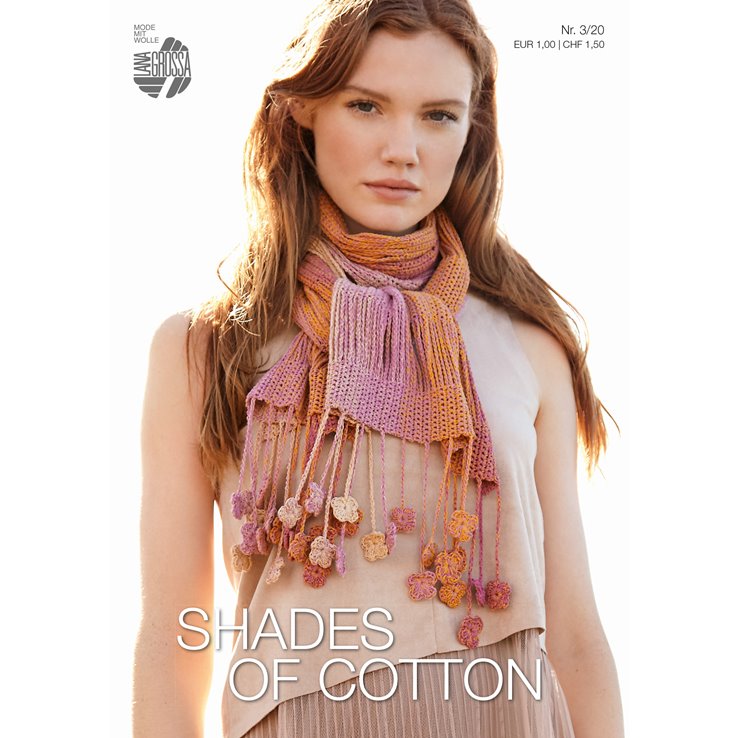 Lana Grossa SHADES OF COTTON Flyer No. 3 - Instrukcije engleski