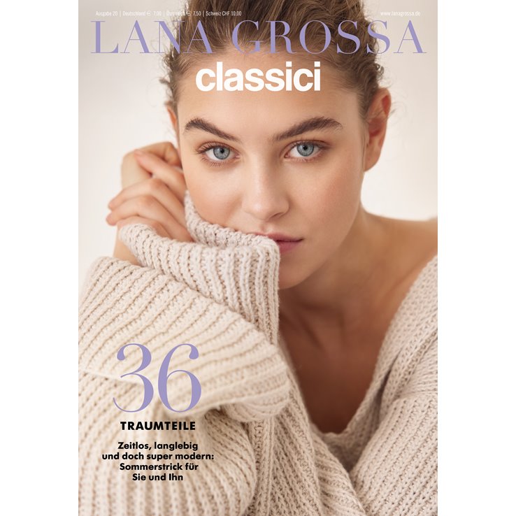 Lana Grossa Classici No. 20 - Magazin njemacki + instrukcije engleski