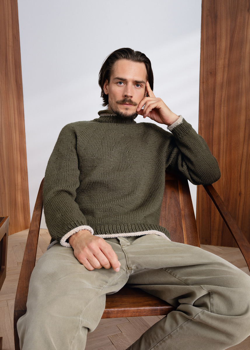 Lana Grossa PULLOVER Landlust Naturwolle