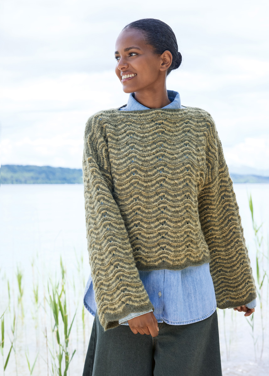 Lana Grossa PULLOVER Nebbia