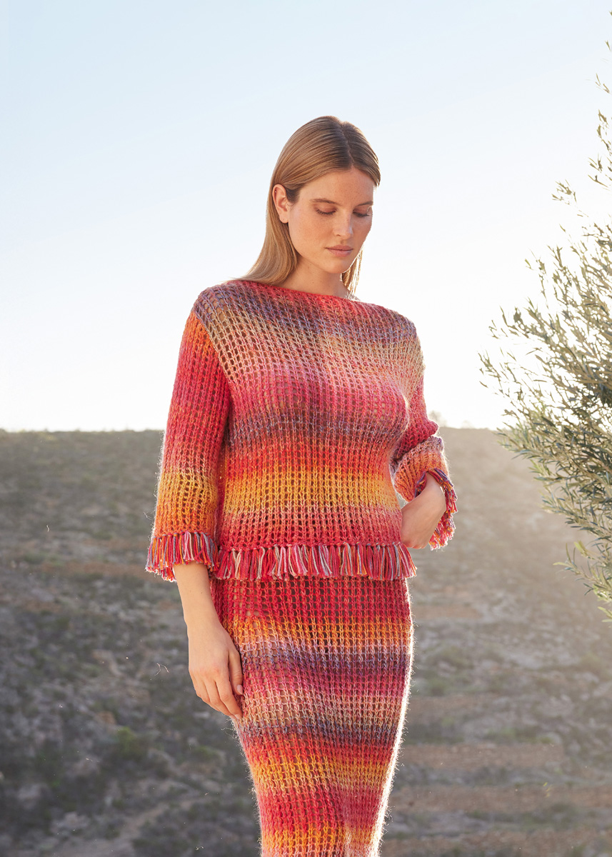 Lana Grossa PULLOVER Cotonella & Cottonhair