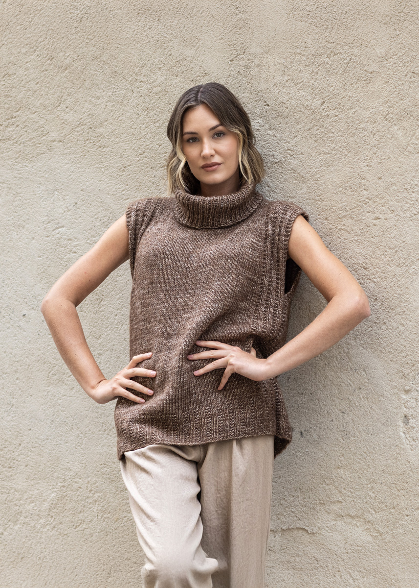 Lana Grossa PULLUNDER Natural Alpaca Pelo