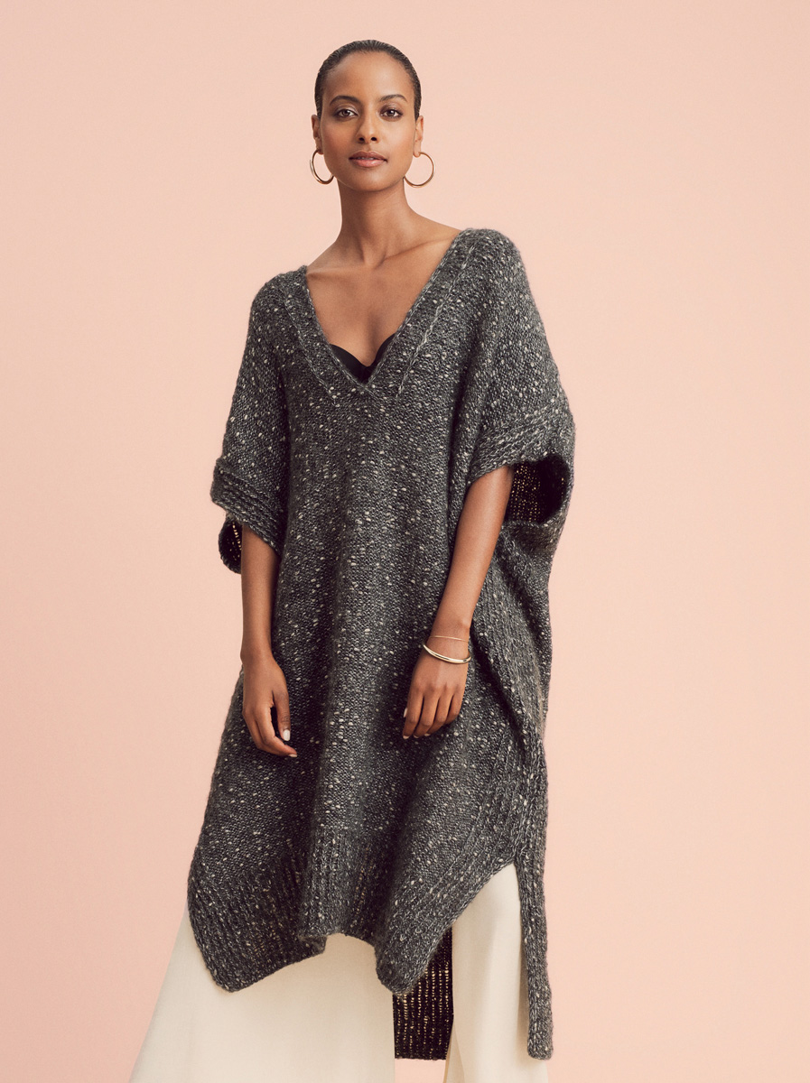 Lana Grossa CAPE-KLEID Lala Berlin Fluffy