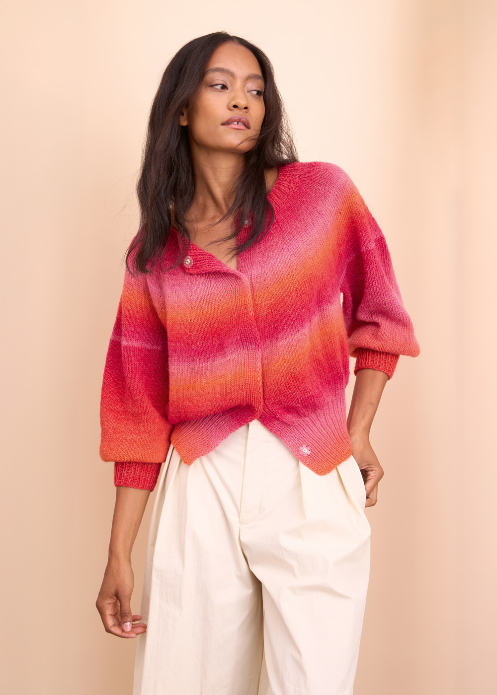 Lana Grossa JACKE TOP-DOWN Gomitolo Versione