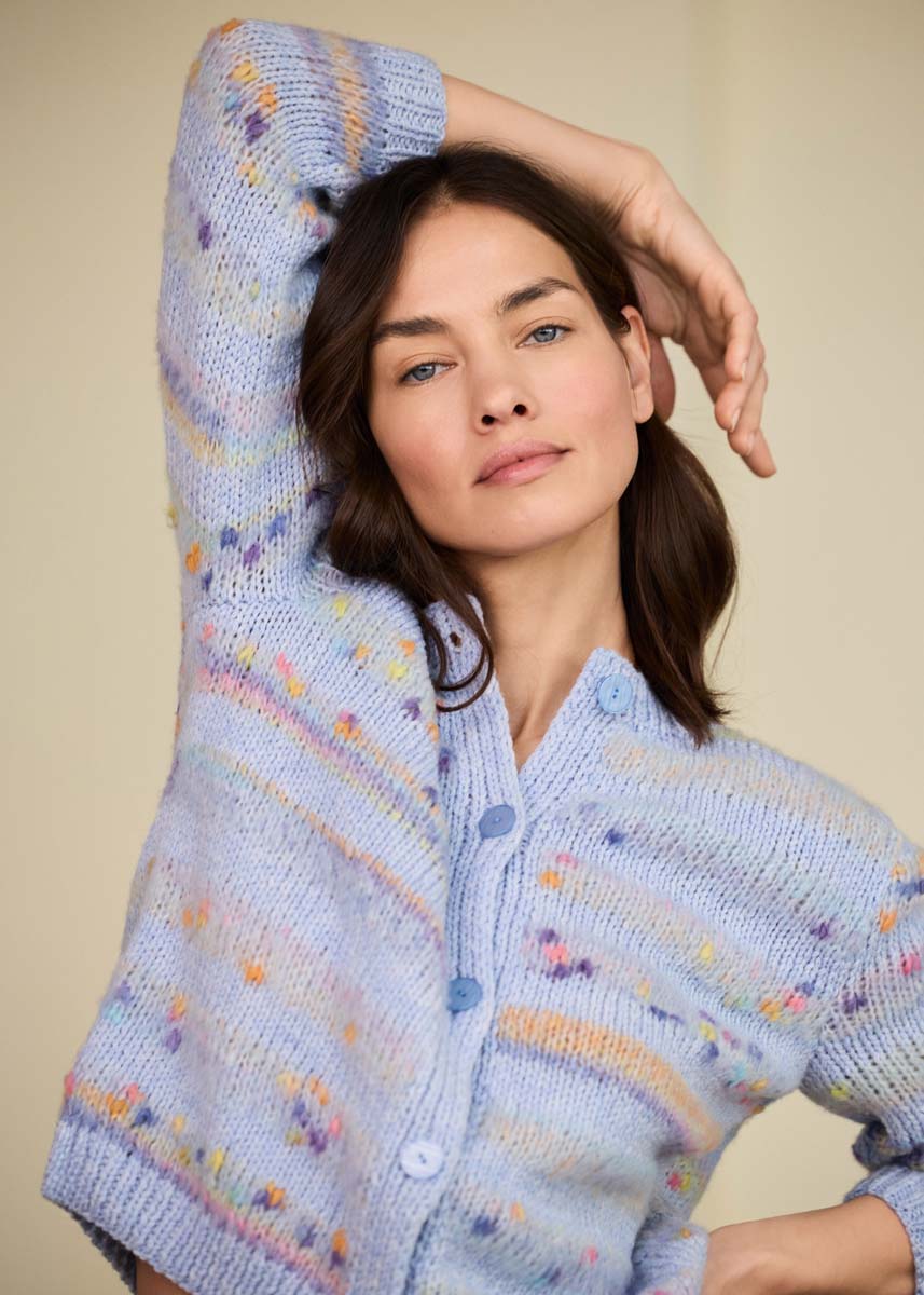 Lana Grossa JACKE MIT 3/4 ARM Cassata & Cool Merino