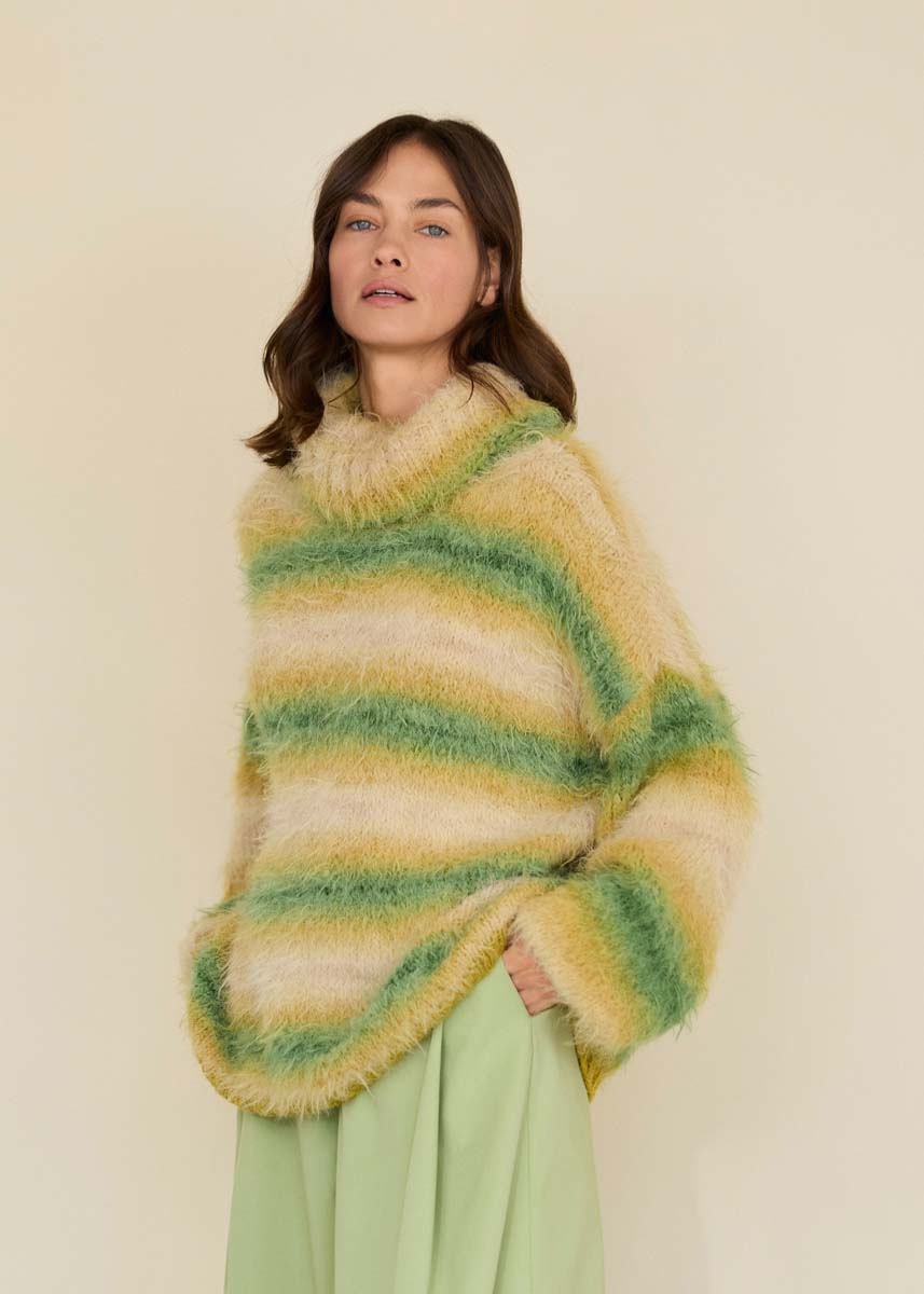 Lana Grossa PULLOVER Basta Mista & Cool Merino