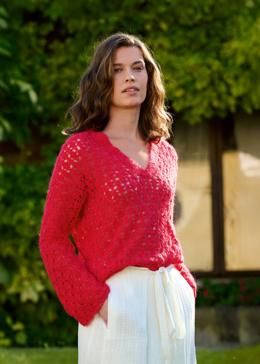 Lana Grossa HÄKEL-PULLI Setasuri