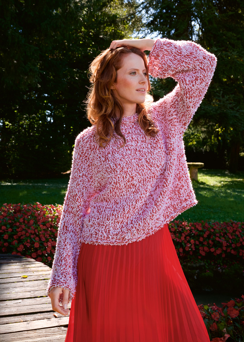 Lana Grossa PULLOVER Summer Softness & Frizzante