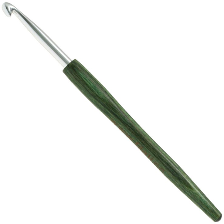 Lana Grossa Vuna kuka za kvačenje alu s drvenom ručkom Dizajn drva Signal St.5,5