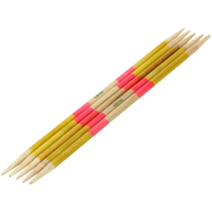 Lana Grossa Ayurveda dvostruko zašiljene igle veličine 5,5 / 20cm