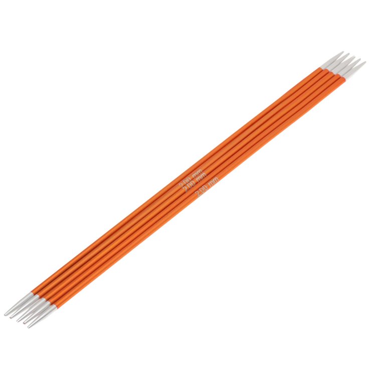 Lana Grossa 5 igala aluminij Rainbow St. 2,0/15cm