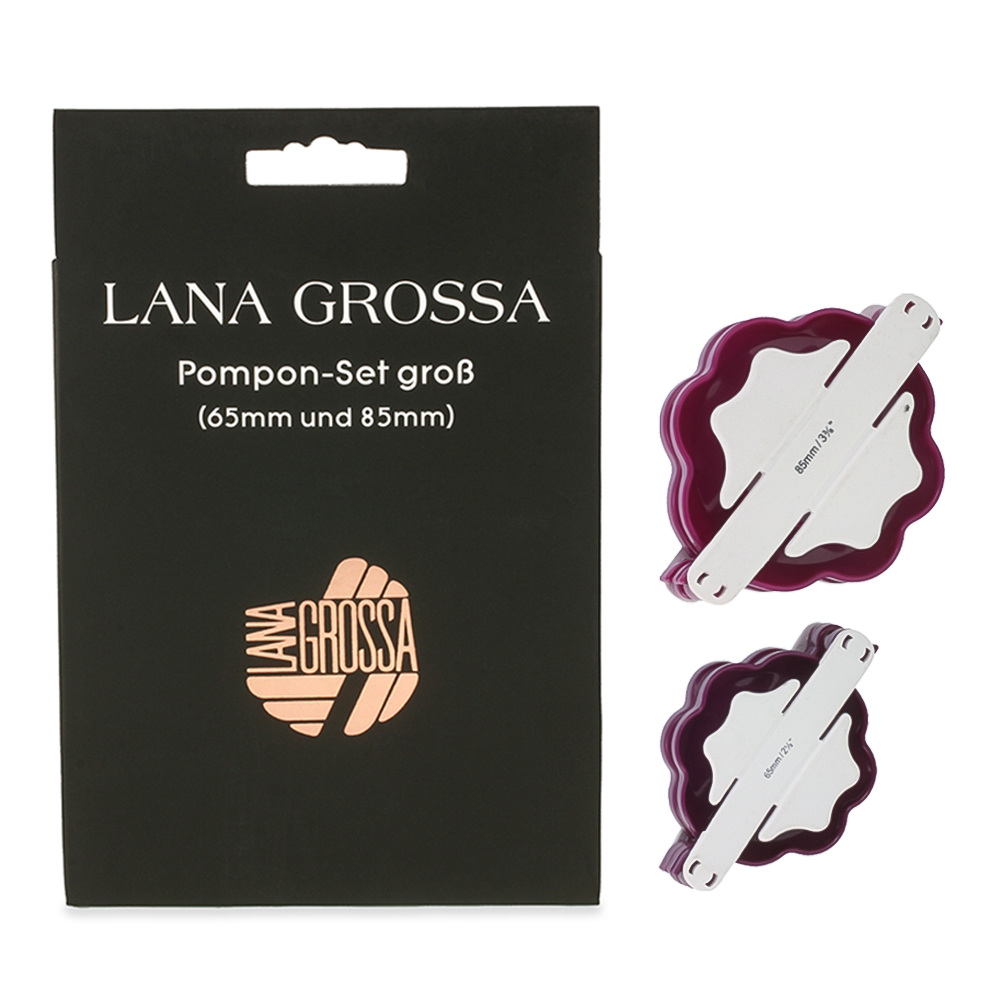 Lana Grossa Pompon-Set veliki