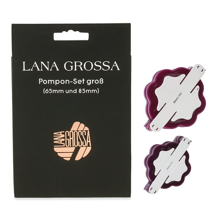Lana Grossa Pompon-Set veliki