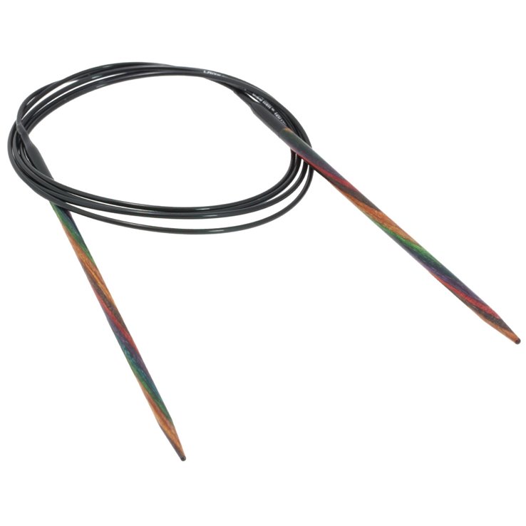 Lana Grossa Kružne igle za pletenje, drvo, raznobojno, veličine 3,25 / 120 cm