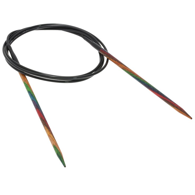 Lana Grossa Kružne igle za pletenje, drvo, raznobojno, veličine 3,5 / 120 cm