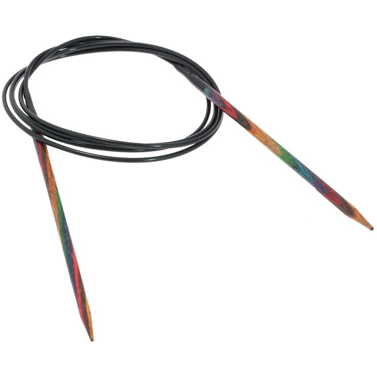 Lana Grossa Kružne igle za pletenje, drvo, raznobojno, veličine 3,75 / 120 cm