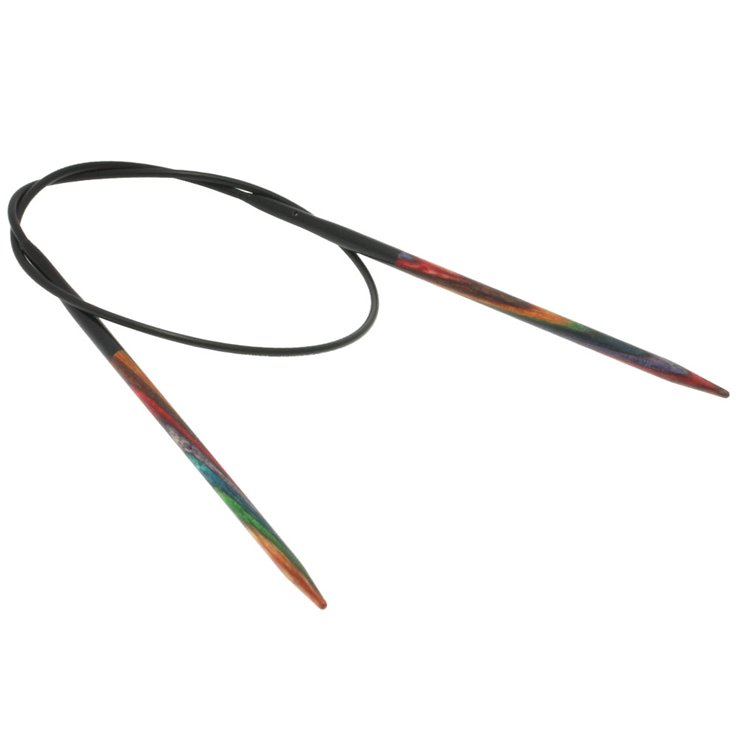 Lana Grossa Kružne igle za pletenje, drvo, raznobojno, veličine 3,0 / 40 cm